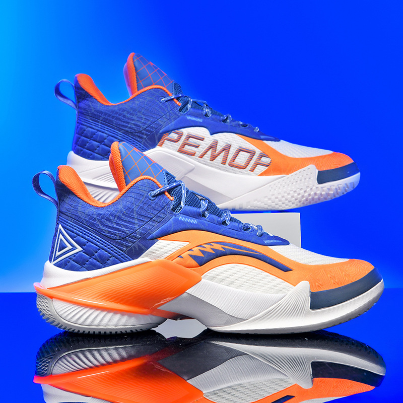 ZoHi SPORTS Low Basketball Shoes Men Glow-in-the-Dark Breathable Mesh Rubber+EVA+TPU Sole Non-Slip Outdoor Training Sneakers