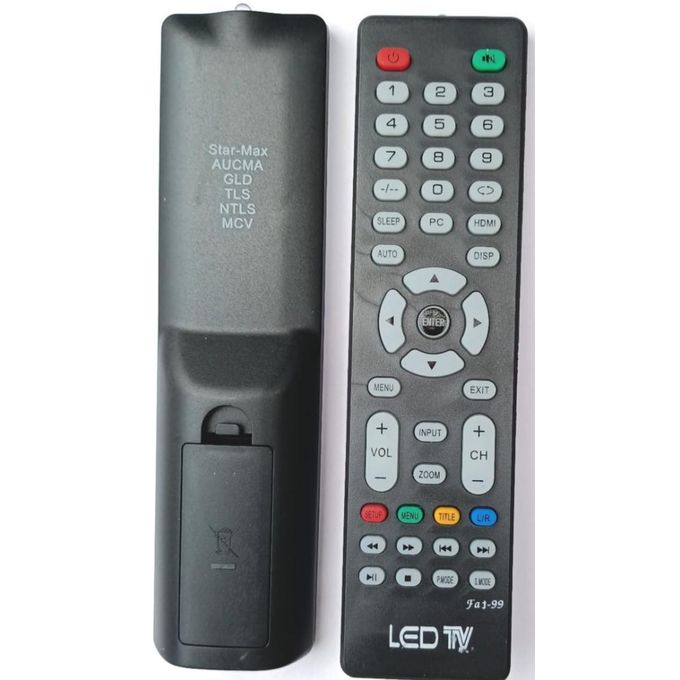 Universal LED TV Remote:- Star Max,AUCMA,GLD,TLS,NTLS,MCV