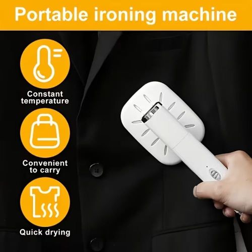Mini Portable Steam Iron Handheld Dry Wet Travel Iron for Clothes