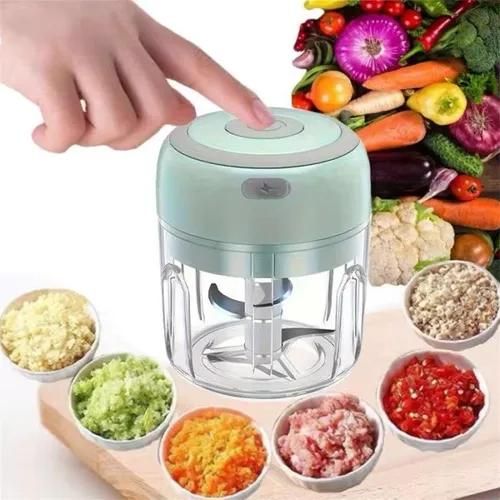 Portable Electric Food Processor Electric garlic press, mini wireless garlic masher, baby food processor, garlic paste making tool, garlic squasher
