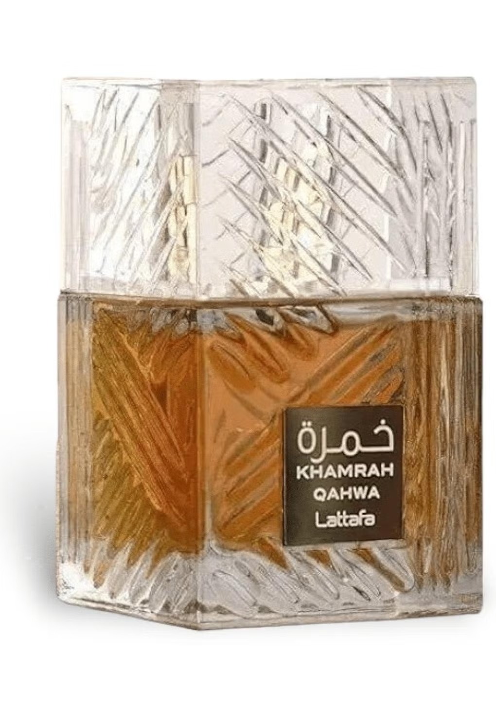 Lattafa Khamrah Qahwa Perfume 100ml (3.4 oz) EDP - Original Lattafa Khamrah Qahwa Unisex - Long Lasting Spiced Coffee & Gourmand Arabian Scent MOKS