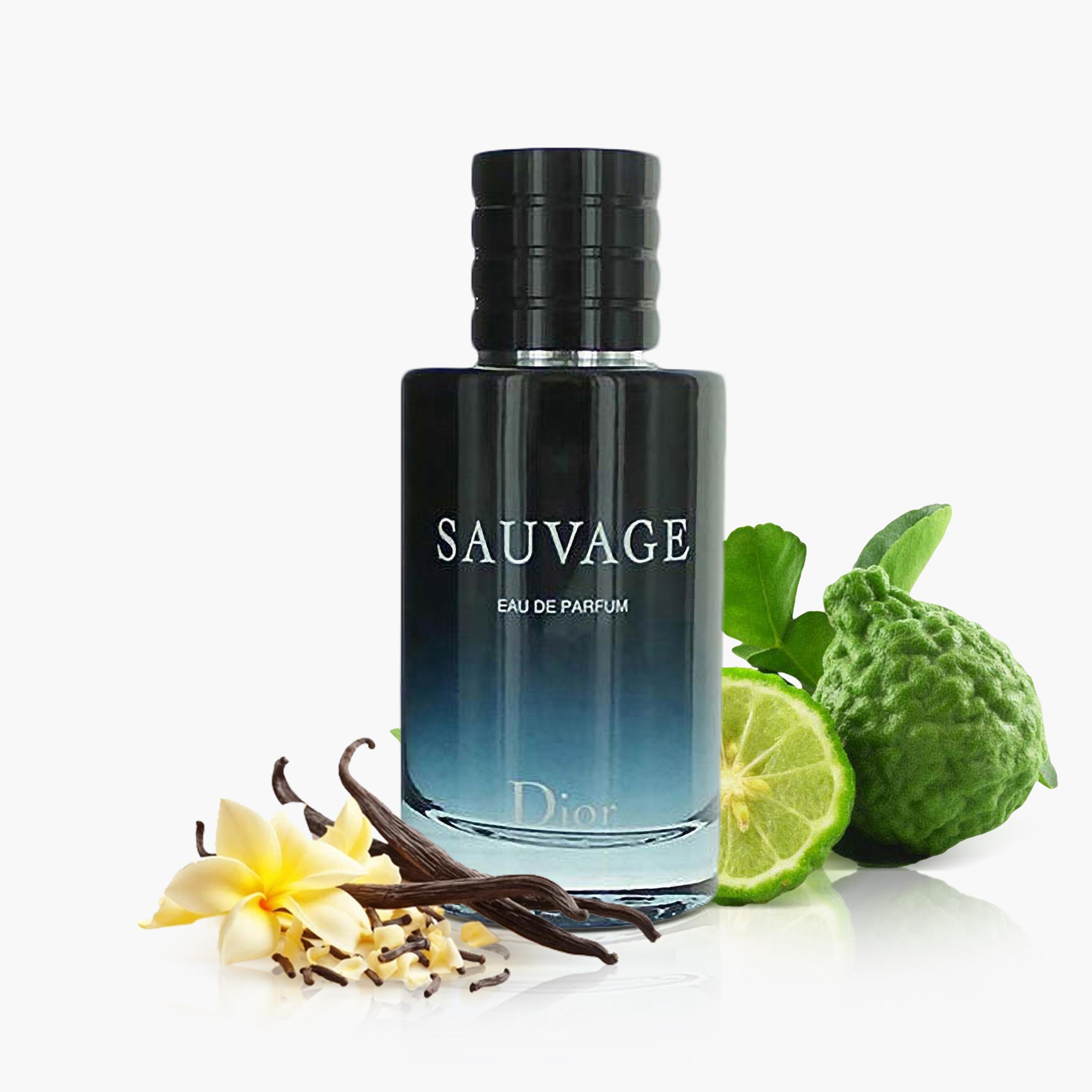 Dior Sauvage EDT 100ml - Original Christian Dior for Men - Original Designer perfume - Long Lasting Fresh, Spicy & Iconic Masculine Cologne MOKS