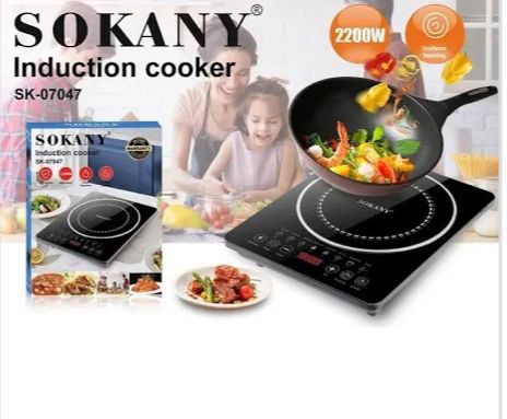 Sokany Quality Single Induction hob Portable Digital Cooktop Electric Hot Plate with Touch Control