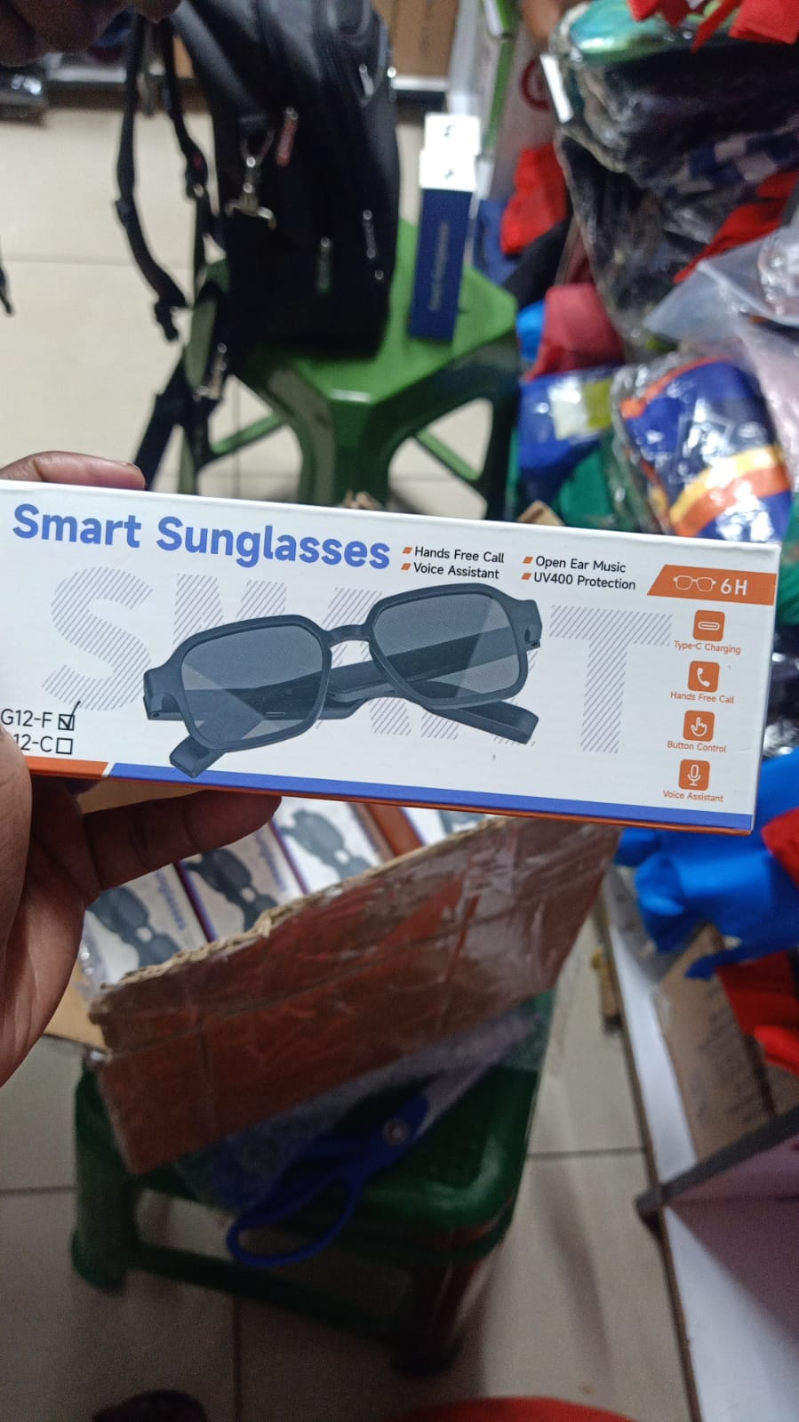 Smart Bluetooth Audio Sunglasses – Music, Calls & UV Protection