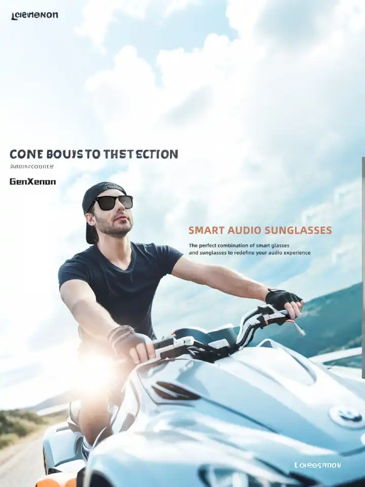 Smart Bluetooth Audio Sunglasses Wireless Music & Call UV400 Glasses 😎🎧