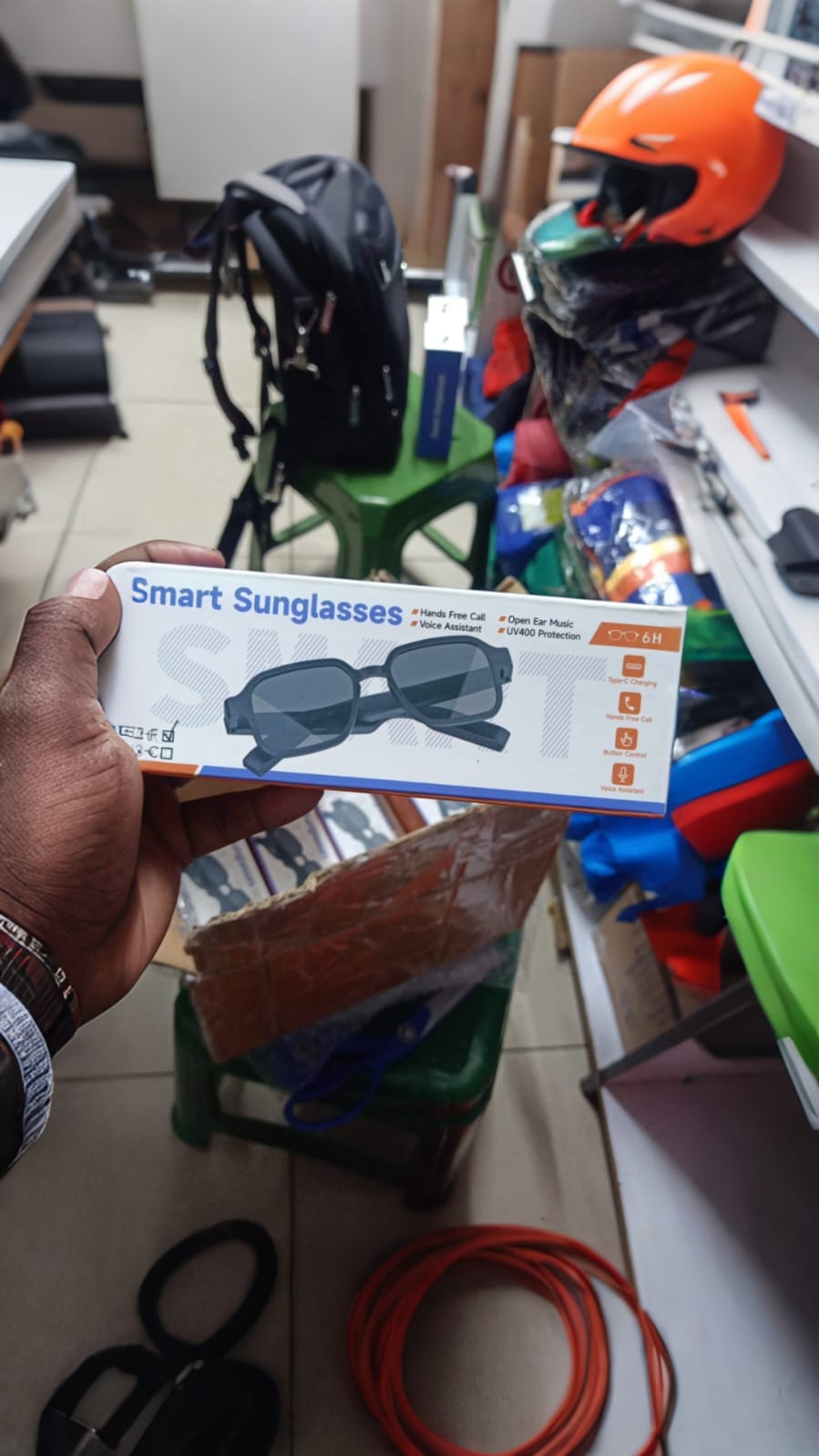 Wireless Bluetooth Smart Sunglasses UV400 Handsfree Calls Music Sports Glasses