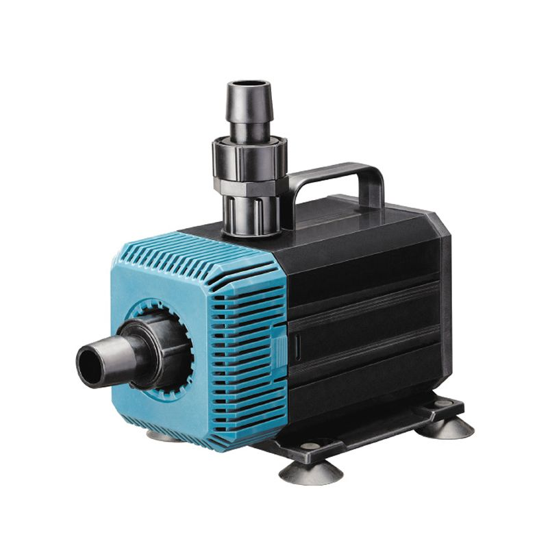 High Flow Submersible Water Pump, Dual Purpose Land & Water Amphibious Quiet Aquarium Pump with Multi-Outlet, For Fish Tank Pond Garden Fountain Circulation