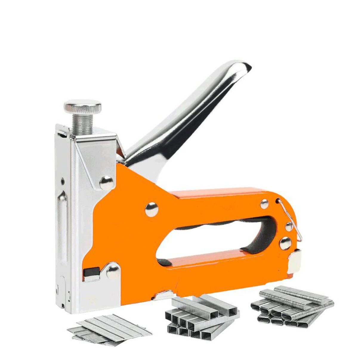 3-in-1 Heavy Duty Staple Gun Kit, Manual Upholstery Stapler For Wood, Fabric, Home Repairs, DIY & African Local Projects