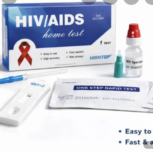 HIV/AIDS Home Test Kit – One Step Rapid HIV 1 & 2 Self Test.