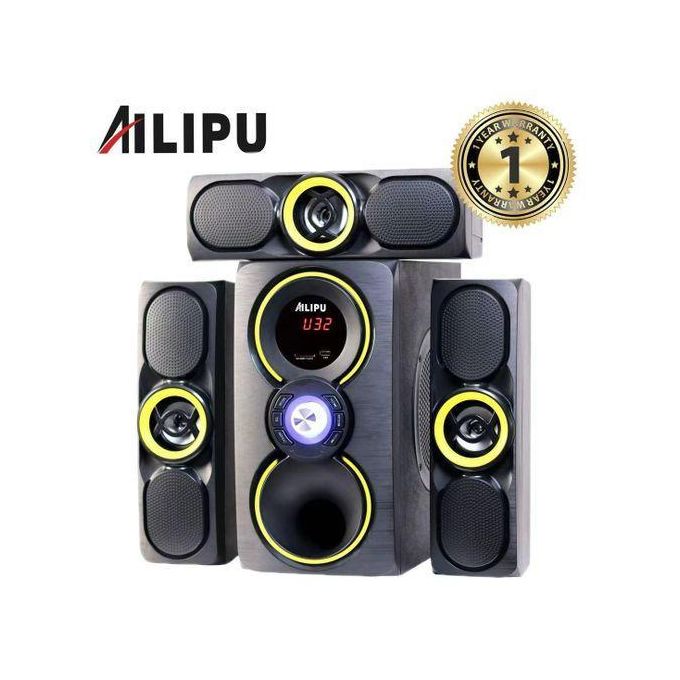AILIPU 3.1 WOOFER Pro+ KL-6310AD woofer speaker system Multimedia Speaker Output Power 45W+15W*3 Subwoofer Bluetooth Cinema Home theater System Bluetooth Hi-Fi (1YR WRTY)