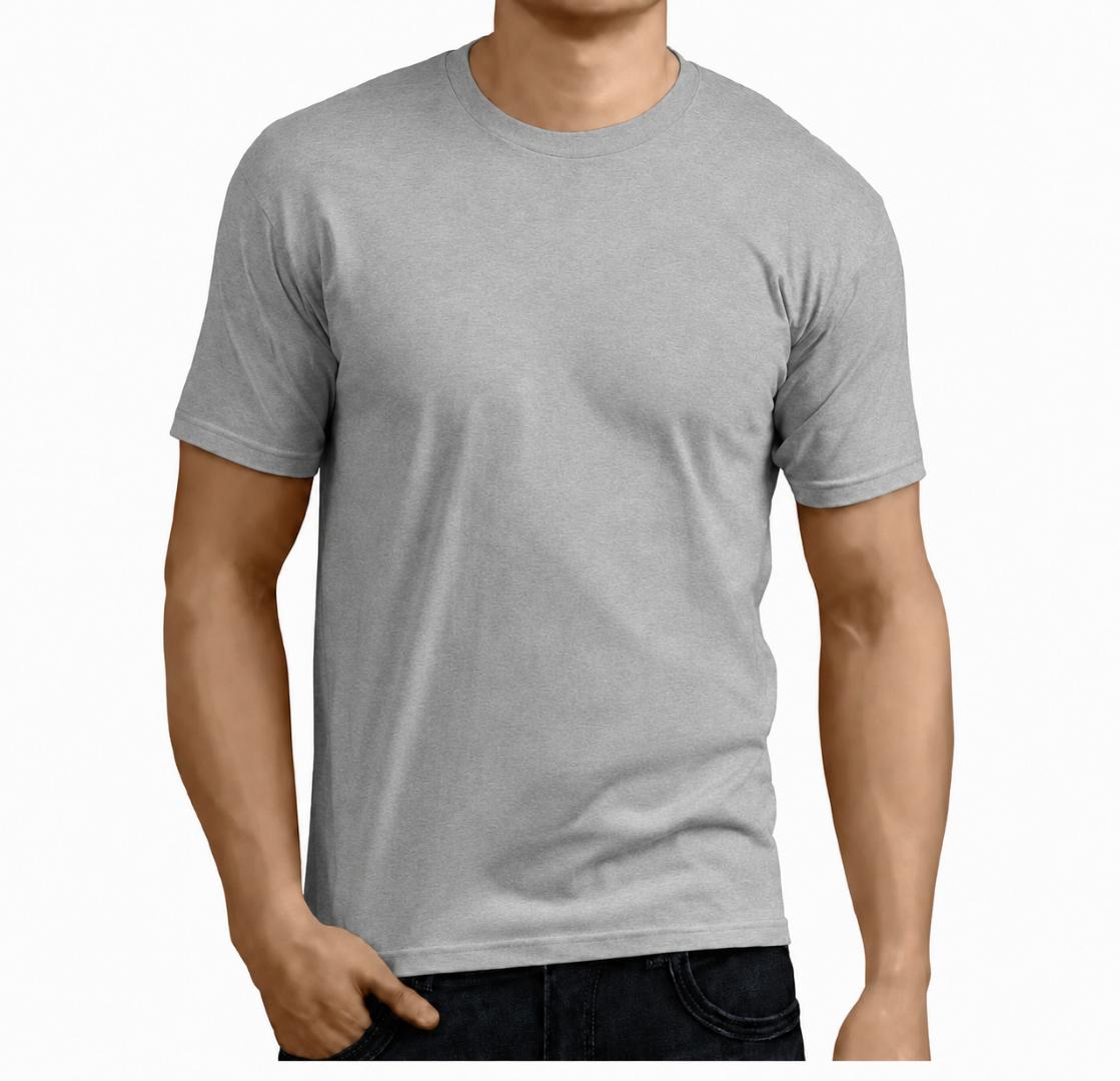 Men’s Classic Red Crew Neck T-Shirt – Casual Soft Cotton Plain Short Sleeve Tee for Everyday Wear