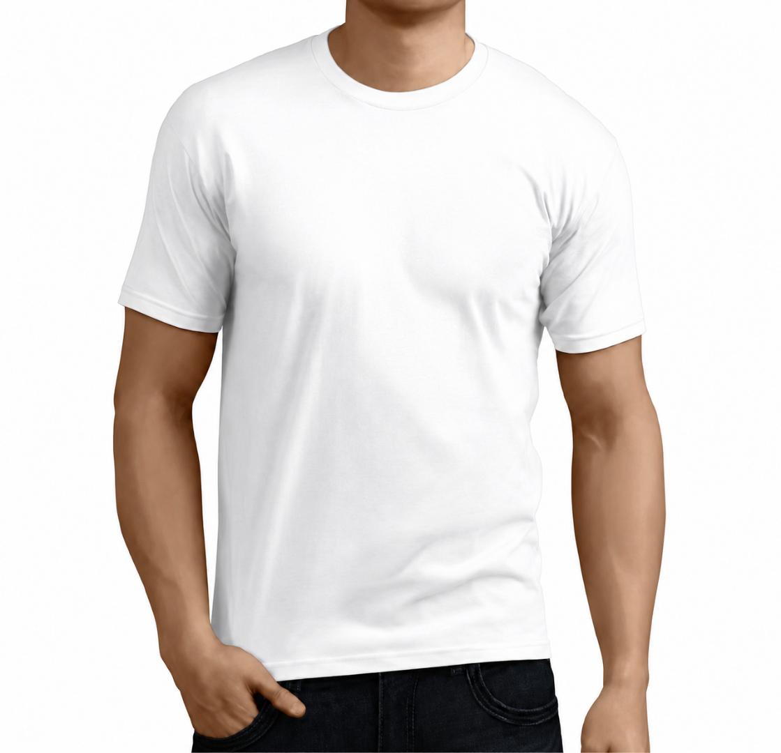 Men’s Classic Red Crew Neck T-Shirt – Casual Soft Cotton Plain Short Sleeve Tee for Everyday Wear
