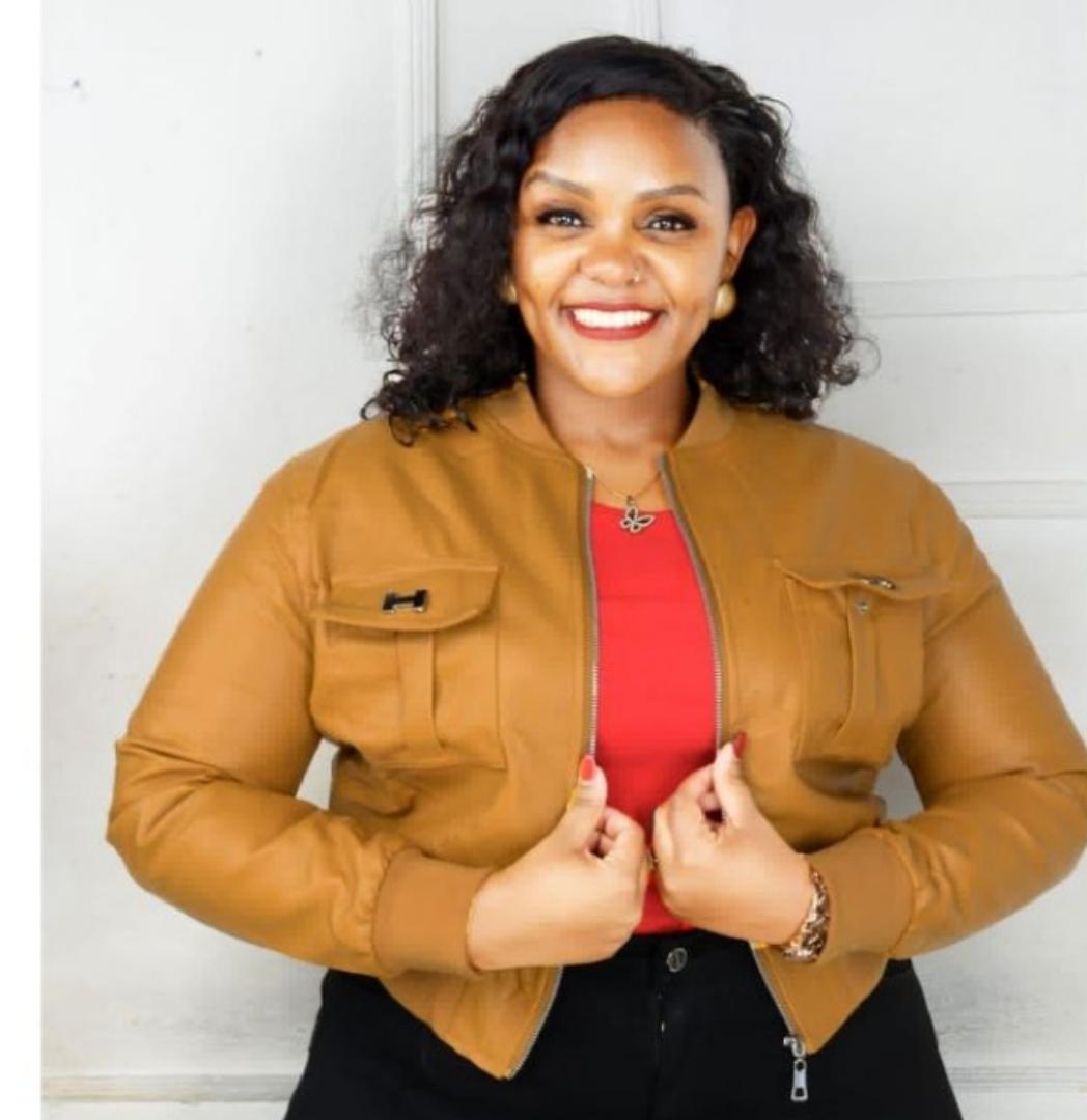 Women’s Stylish Brown Faux Leather Bomber Jacket – Zip Up Casual Fashion Jacket with Front Pockets