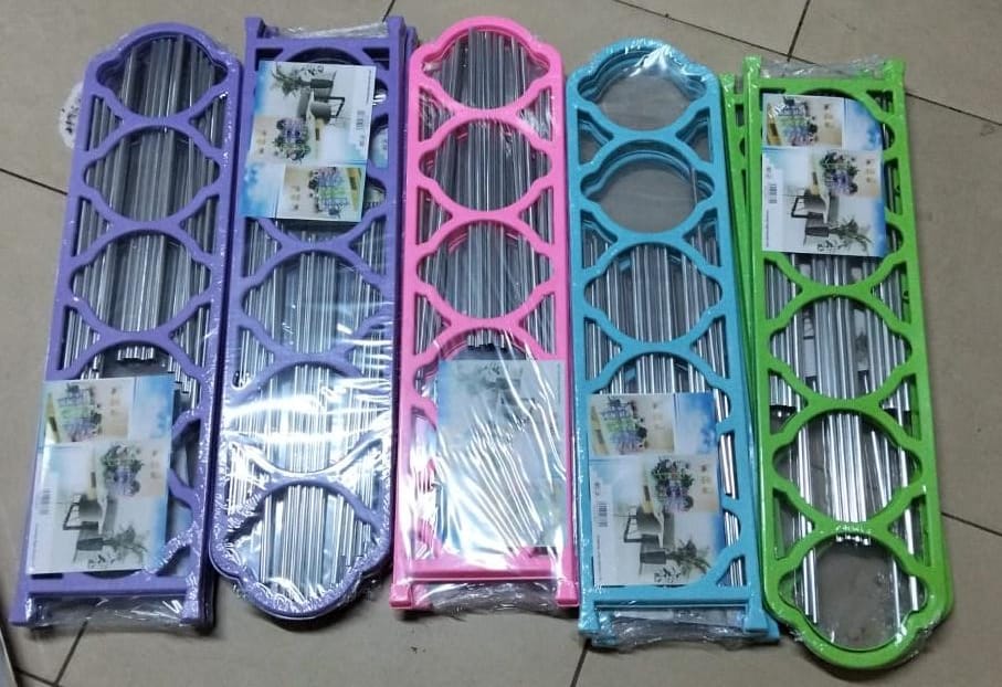 Latest Simple Assembly Shoe Rack Multi-Layer Storage Shelf Household Shoe Cabinet Stylish and Minimalist.