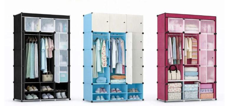 Organize your home effortlessly with this 12 Grids, 3-Column Plastic Portable Wardrobe Closet Storage Shelf 🏠✨
A smart, space-saving solution designed to keep your clothes, shoes, books, and househol