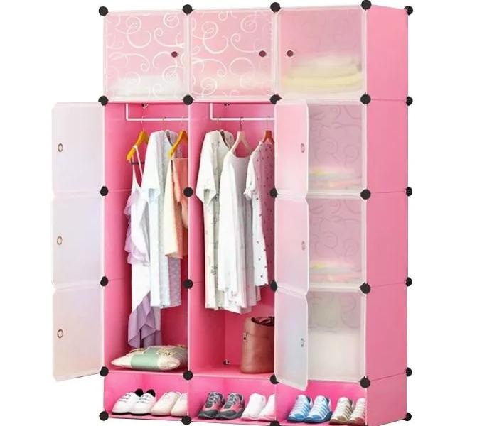 Organize your home effortlessly with this 12 Grids, 3-Column Plastic Portable Wardrobe Closet Storage Shelf 🏠✨
A smart, space-saving solution designed to keep your clothes, shoes, books, and househol