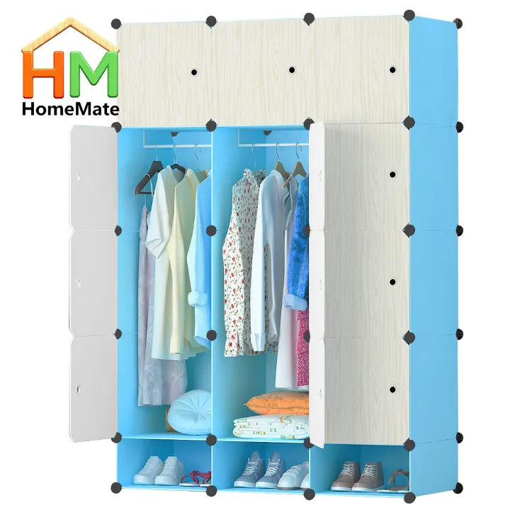Organize your home effortlessly with this 12 Grids, 3-Column Plastic Portable Wardrobe Closet Storage Shelf 🏠✨
A smart, space-saving solution designed to keep your clothes, shoes, books, and househol