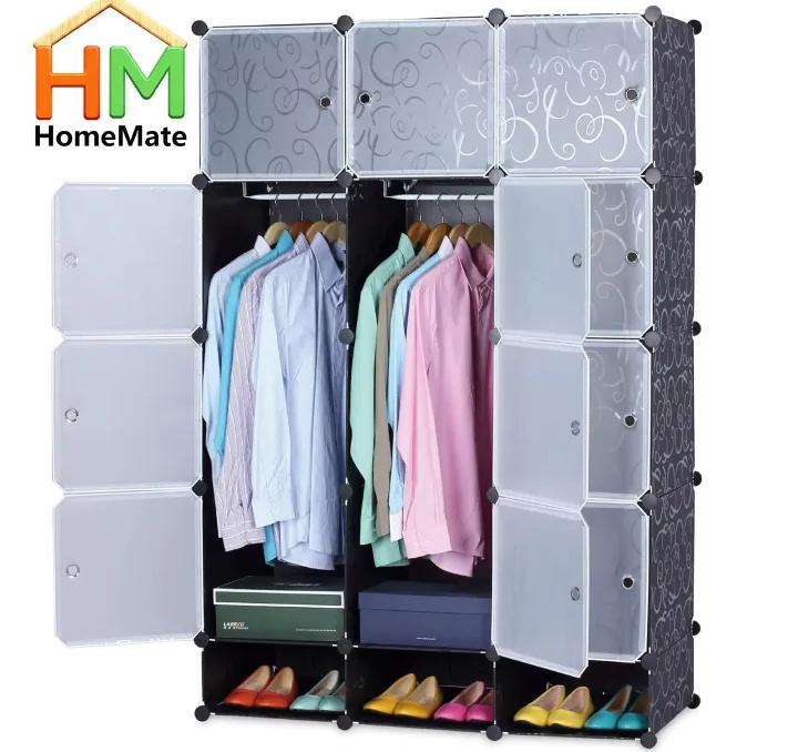 Organize your home effortlessly with this 12 Grids, 3-Column Plastic Portable Wardrobe Closet Storage Shelf 🏠✨
A smart, space-saving solution designed to keep your clothes, shoes, books, and househol