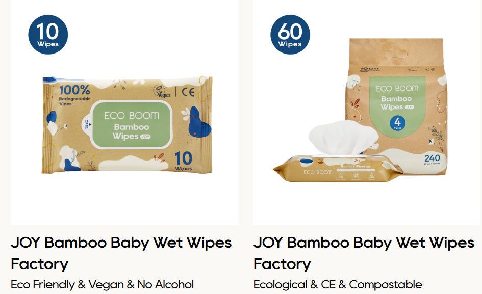 Eco Boom Bamboo Wipes
