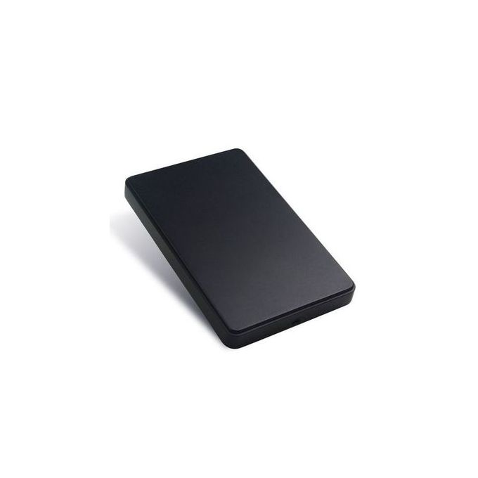 High-Speed SATA to USB 2.0 External Hard Drive Enclosure – Tool-Free, Portable Storage Case for SSD and HDD.