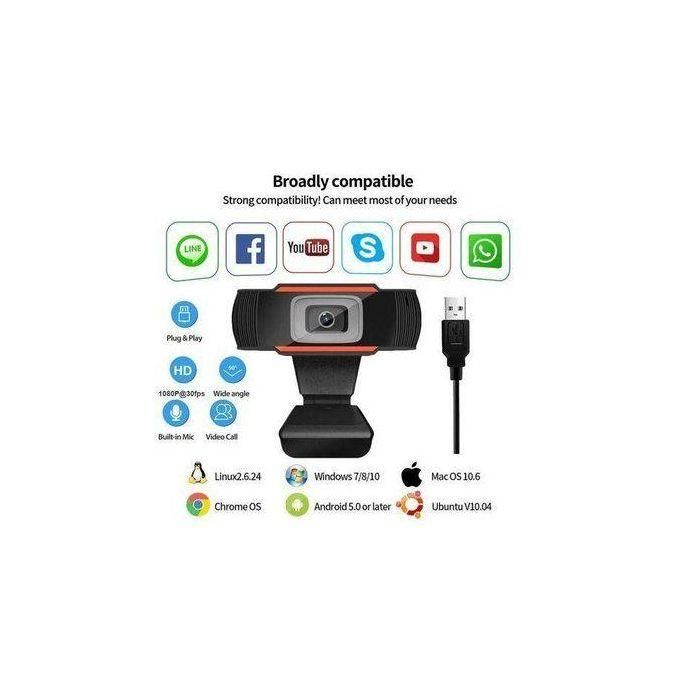FULL HD 1080P WEBCAM WITH MICROPHONE New 1080P Webcam Full HD Web Camera With LED Fill Light Microphone USB Plug Web Cam For PC Computer Mac Laptop Desktop Camera FULL HD 1080P WEBCAM