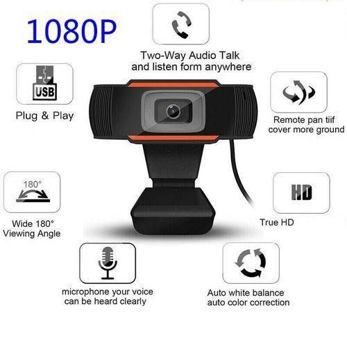 FULL HD 1080P WEBCAM WITH MICROPHONE New 1080P Webcam Full HD Web Camera With LED Fill Light Microphone USB Plug Web Cam For PC Computer Mac Laptop Desktop Camera FULL HD 1080P WEBCAM