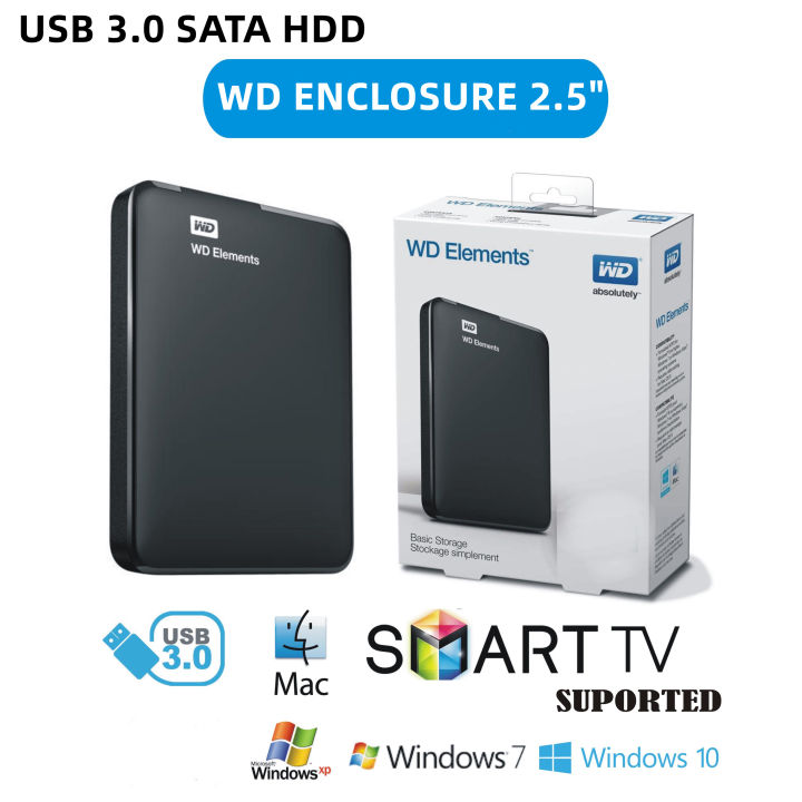 WD 3.0 Hard Disk Casing Enclosure Complete With Cable Ultra-fast USB data transfers 100% Tested HIGH QUALITY AND AFFORDABLE