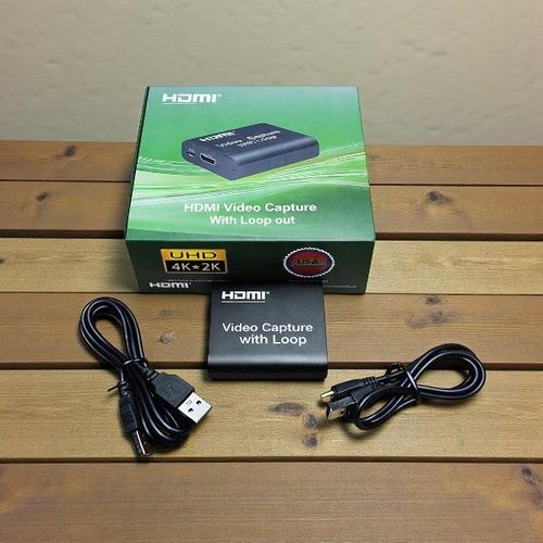 Video Capture Card with Audio,4K Live Streaming HDMI Video Game Capture Grabber Recording Device with Mic Input and Stereo Audio Output