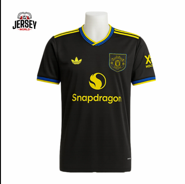 Manchester United 2025/26 Third Kit  Black Jersey – Men’s Football Shirt | Limited Offer End Season Sale