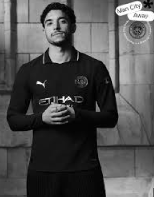 🔥 /Man City Black  Away jersey / Manchester city 2025/26 black Kit / – END SEASON CLEARANCE SALE