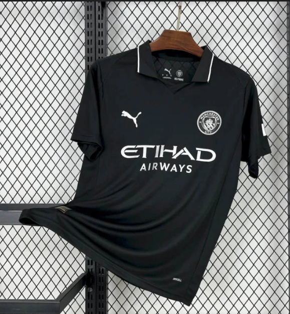 🔥 /Man City Black  Away jersey / Manchester city 2025/26 black Kit / – END SEASON CLEARANCE SALE
