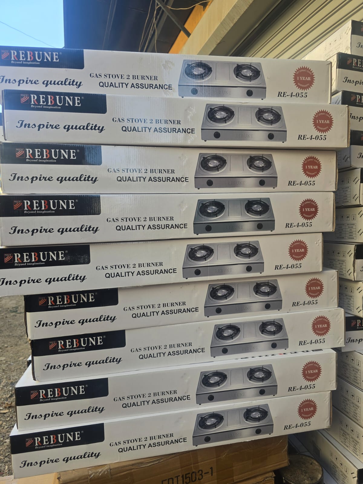 Rebune 2 Burner Gas Stove Cooker – reliable, efficient & perfect for everyday cooking!
☑️ 2 burners – cook two meals at the same time
☑️ Automatic ignition – no matches needed, easy start
☑️ Strong, d