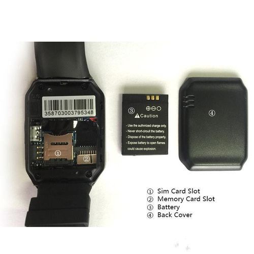 W-007 Smartwatch Phone with SIM Card Slot, Camera, Bluetooth, Touchscreen for Android Users