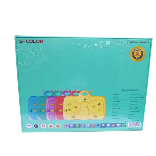 S Color S900 Kid's Tablet 7" 256GB ROM+6GB RAM 13MP Android 12 5000mAh