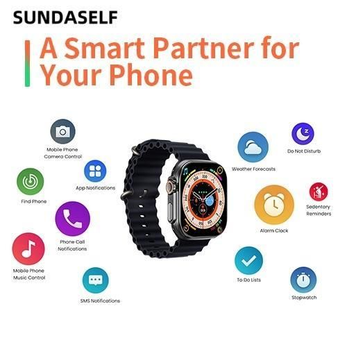 T500 Smart Watch Sports Fitness Bluetooth BT Call Heart Rate Waterproof Smart Watch