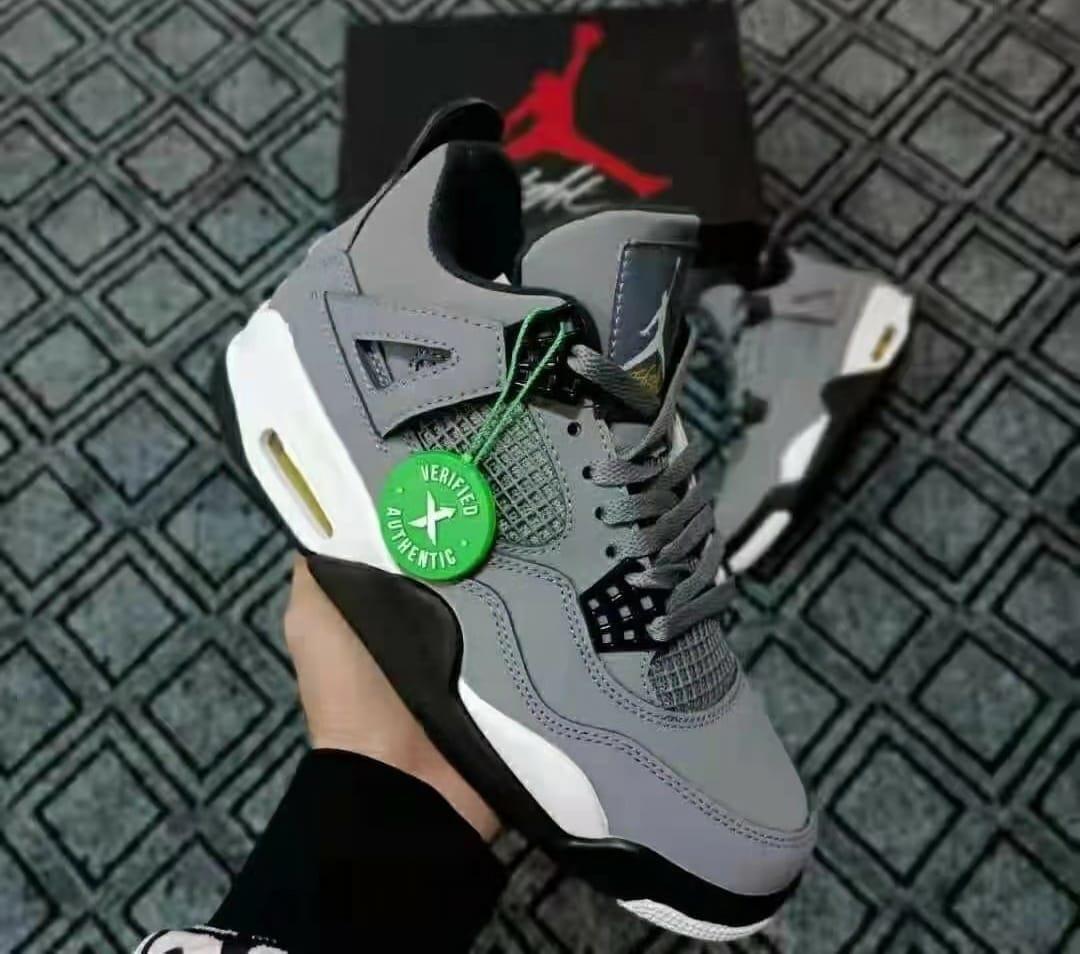 AUTHENTIC AIR JORDAN 4 RETRO Sneakers, High Quality Fashion Men's Shoes J4 Sneakers