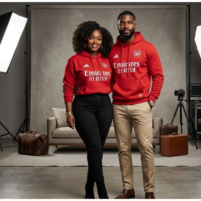 ARSENAL HOME HOODIE; Best Quality New Season Arsenal Hoodies, Unisex Adult Heavy Warm Hoodies With a Pocket And Adjustable Drawstrings