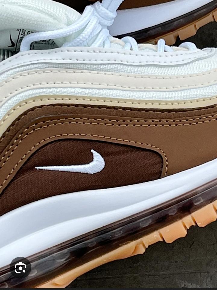 OFFER!! ORIGINAL AIR MAX 97 ''CREPE BROWN'' Men Sneakers ;Authentic & Best Quality Men's Shoes/Women's Shoes Unisex Sneakers