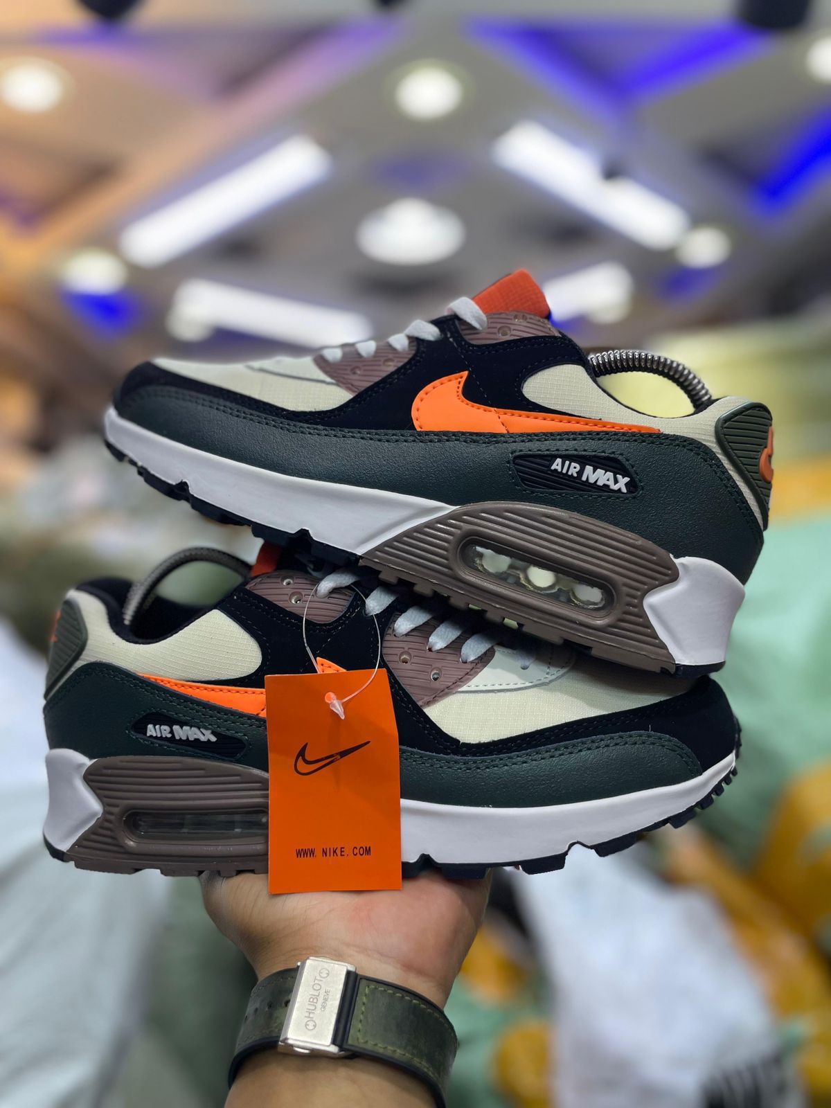 Original Air Max 90 NRG  Unisex Sneakers ;Authentic & Best Quality Men's Shoes/Women's Shoes Air Max Sneakers