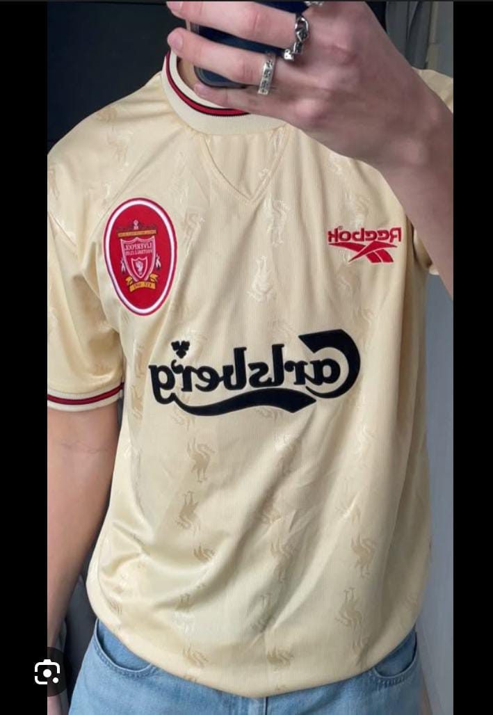 Original LIVERPOOL AWAY Jersey Vintage Retro Kit Football Jersey ; Best Quality Liverpool Jersey Retro Kit