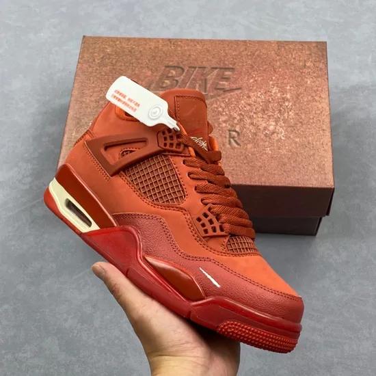 OFFER!! ORIGINAL AIR JORDAN 4 RETRO OG “Nigel Sylvester  Brick By Brick 🧱 Men Sneakers ;Authentic & Best Quality Men's Shoes/Women's Shoes Unisex Sneakers