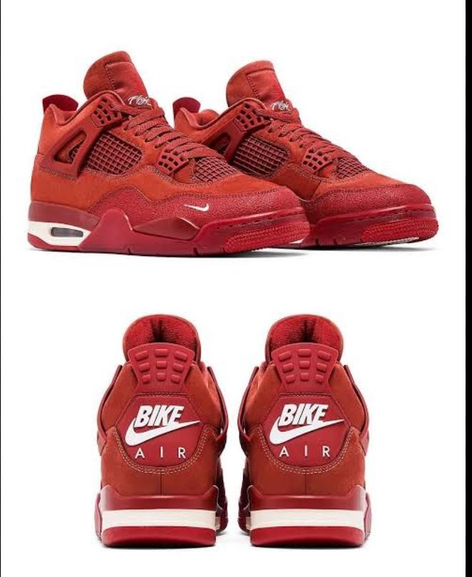 OFFER!! ORIGINAL AIR JORDAN 4 RETRO OG “Nigel Sylvester  Brick By Brick 🧱 Men Sneakers ;Authentic & Best Quality Men's Shoes/Women's Shoes Unisex Sneakers