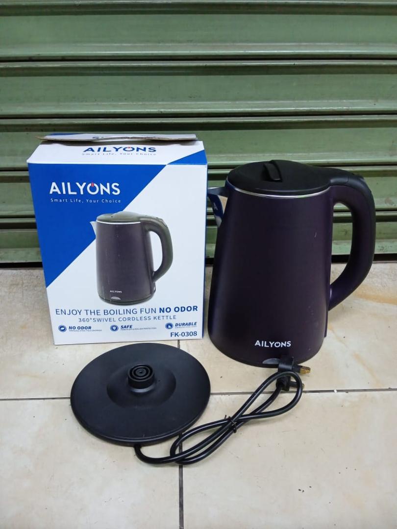 Ailyons 2.2 ltr cordless Electric heater kettle FK0308