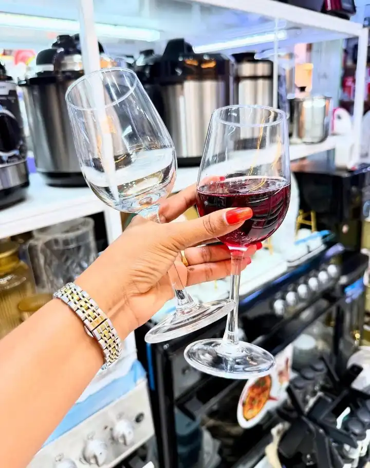 PROMOTION PRICE (6 pcs.) LuxeStem Elegant Wine Glass Set