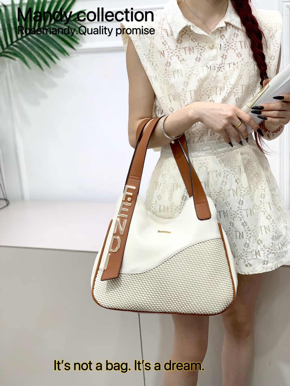 New Arrivals. Mandy Collection Women’s Shoulder Handbag – Elegant Large Capacity Tote Bag with Zipper, Fashion PU Leather Ladies Bag