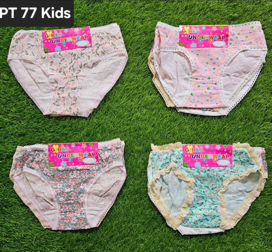 6Pcs Girls Cotton Underwear Set Cute Cartoon Baby Girl Panties Soft Breathable Kids Briefs