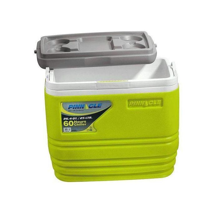 Pinnacle Cooler Box 25L Chiller Cool Box Portable For Ice / Medicine / Ice Pop Picnic Travel Hiking 60Hr Cool