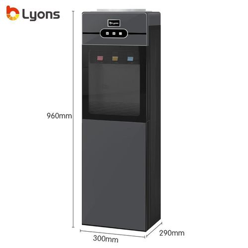 LYONS AFK-112/AFK-1199- Standing Water Dispenser, 3 Taps - Hot & Cold & Normal with Storage Cabinet and Advanced Child Safety Lock