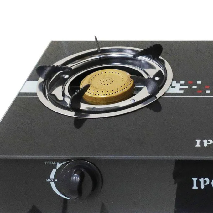 IPCONE 2 Gas Cooker 02 Glass Top Double Burner Gas stove【flowers pattern random】gas cooker 【hot】gas cooker/stove gas cooker cooking gas cooker burner gas cooker stainless