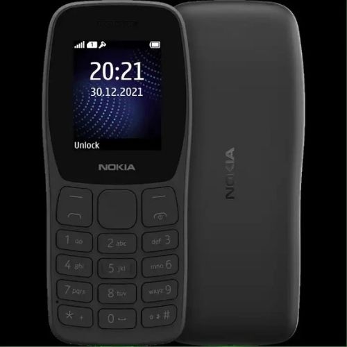Nokia 105 4G Original (Dual SIM) Long-lasting battery Mobile Phone 800 mAh 1.77`` Dual SIM Cards Unlocked Cheap Durable Brand New Phone Classic Feature phone kabambe/ Featured phone katululu